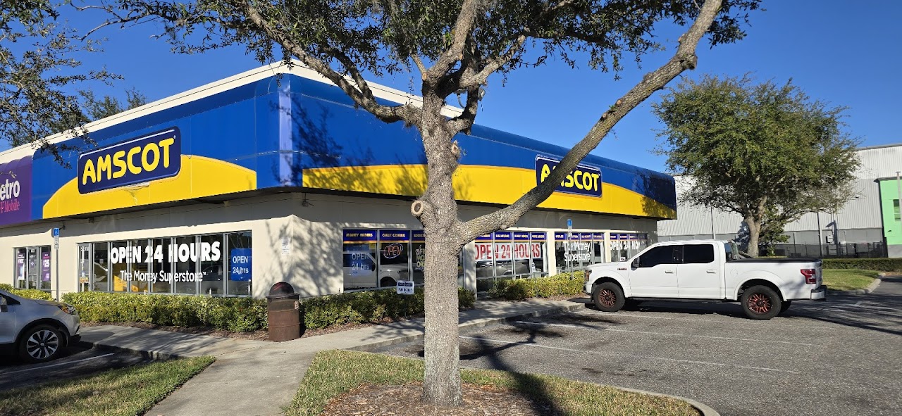 Amscot - The Money Superstore - exterior - Orlando, Florida