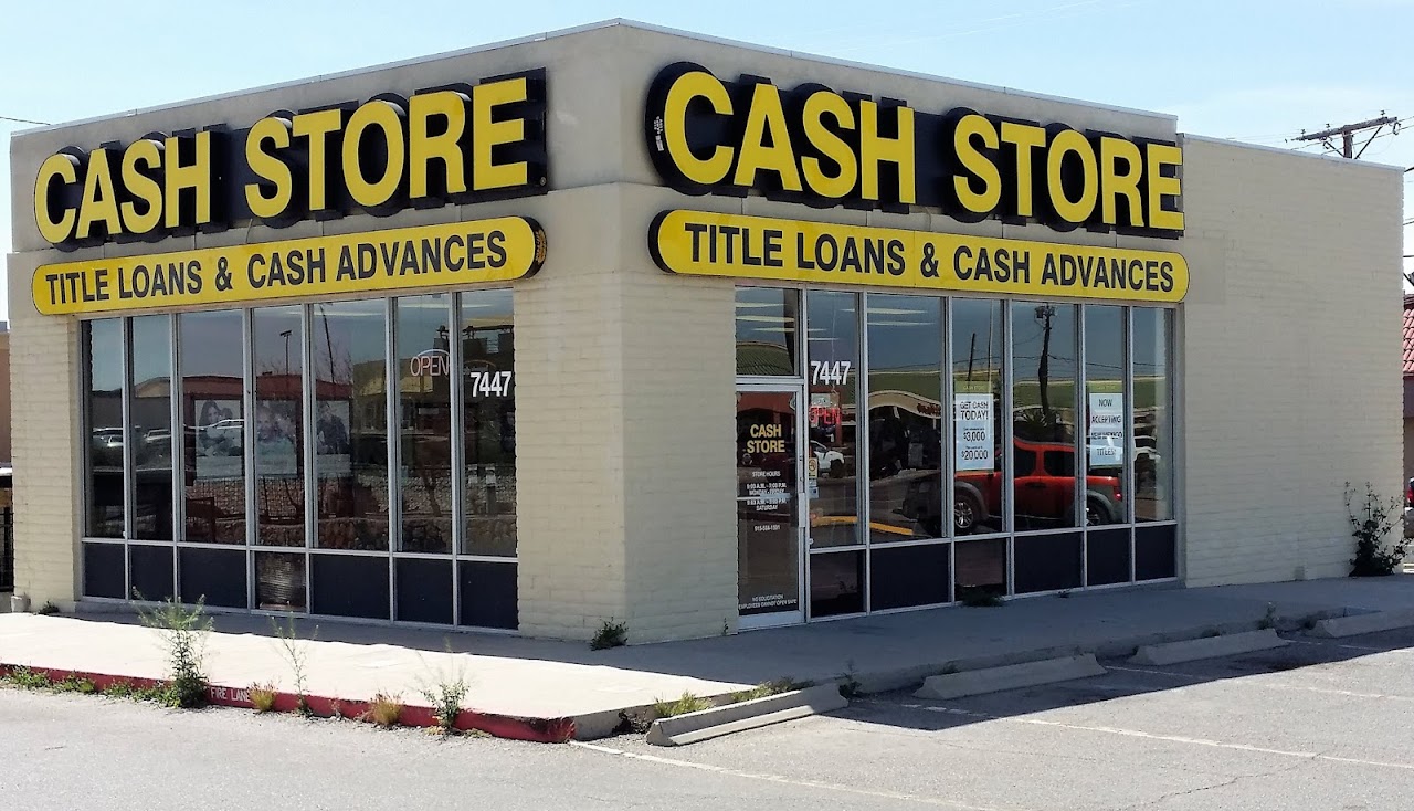 Cash Store - exterior - El Paso, Texas