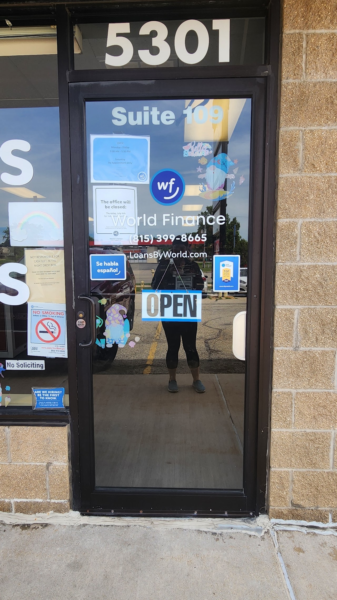 World Finance - exterior - Rockford, Illinois