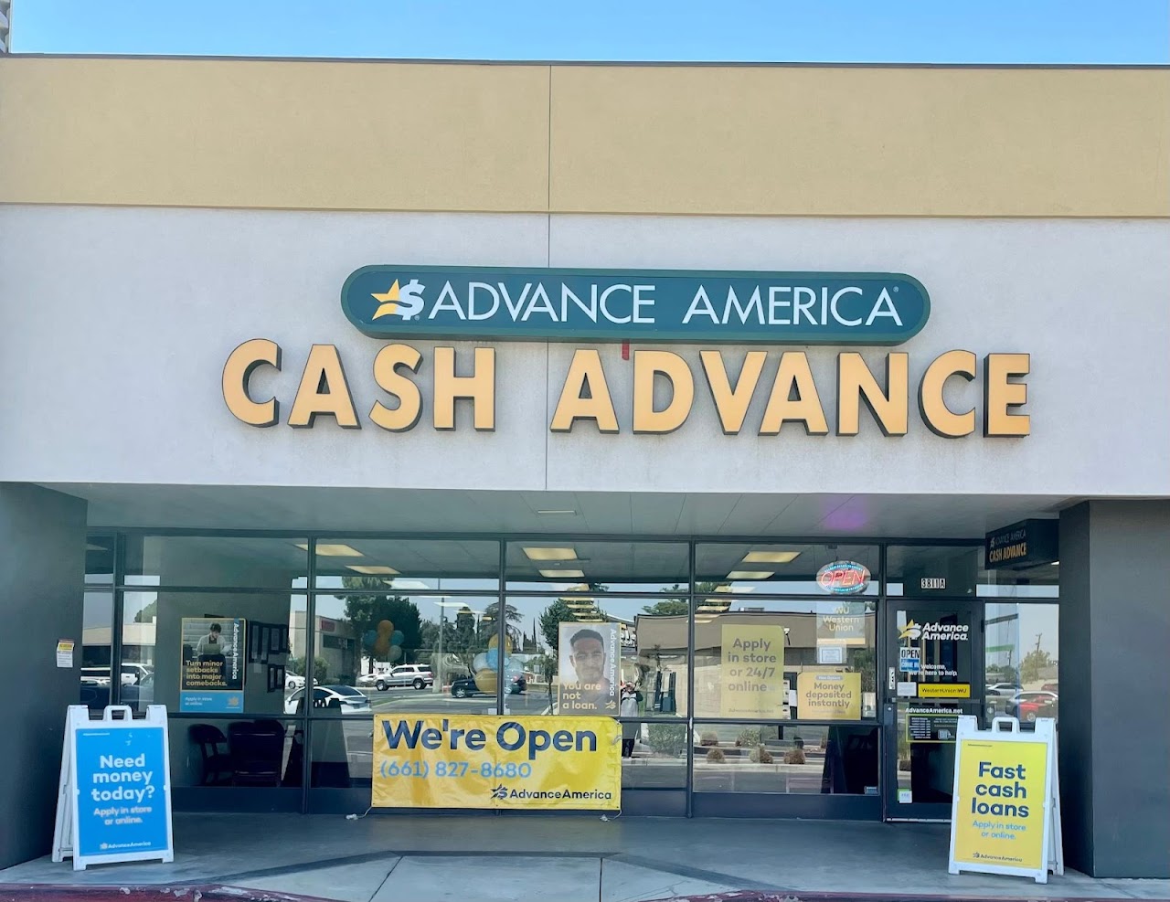 Advance America - exterior - Bakersfield, California