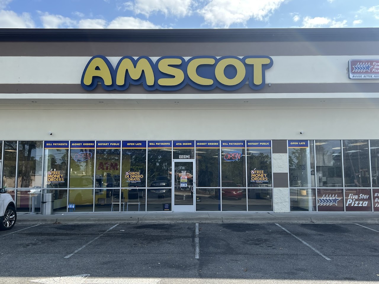 Amscot - The Money Superstore - exterior - Tallahassee, Florida