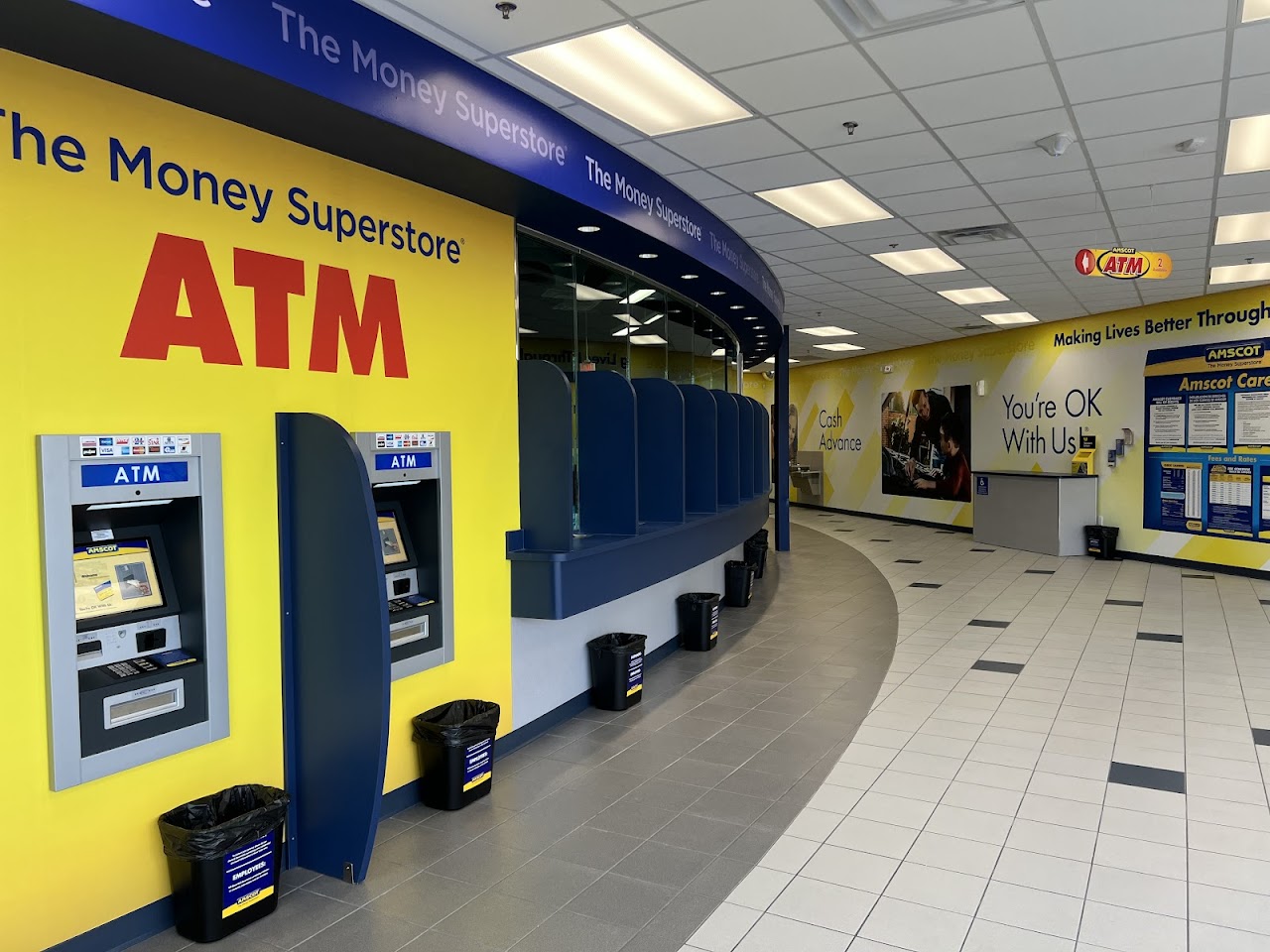 Amscot - The Money Superstore - exterior - Tallahassee, Florida