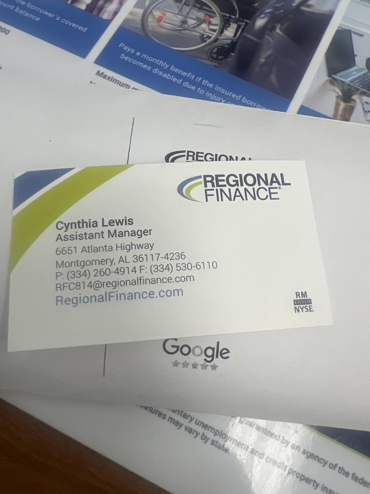 Regional Finance installment loans in Montgomery, Alabama (AL)