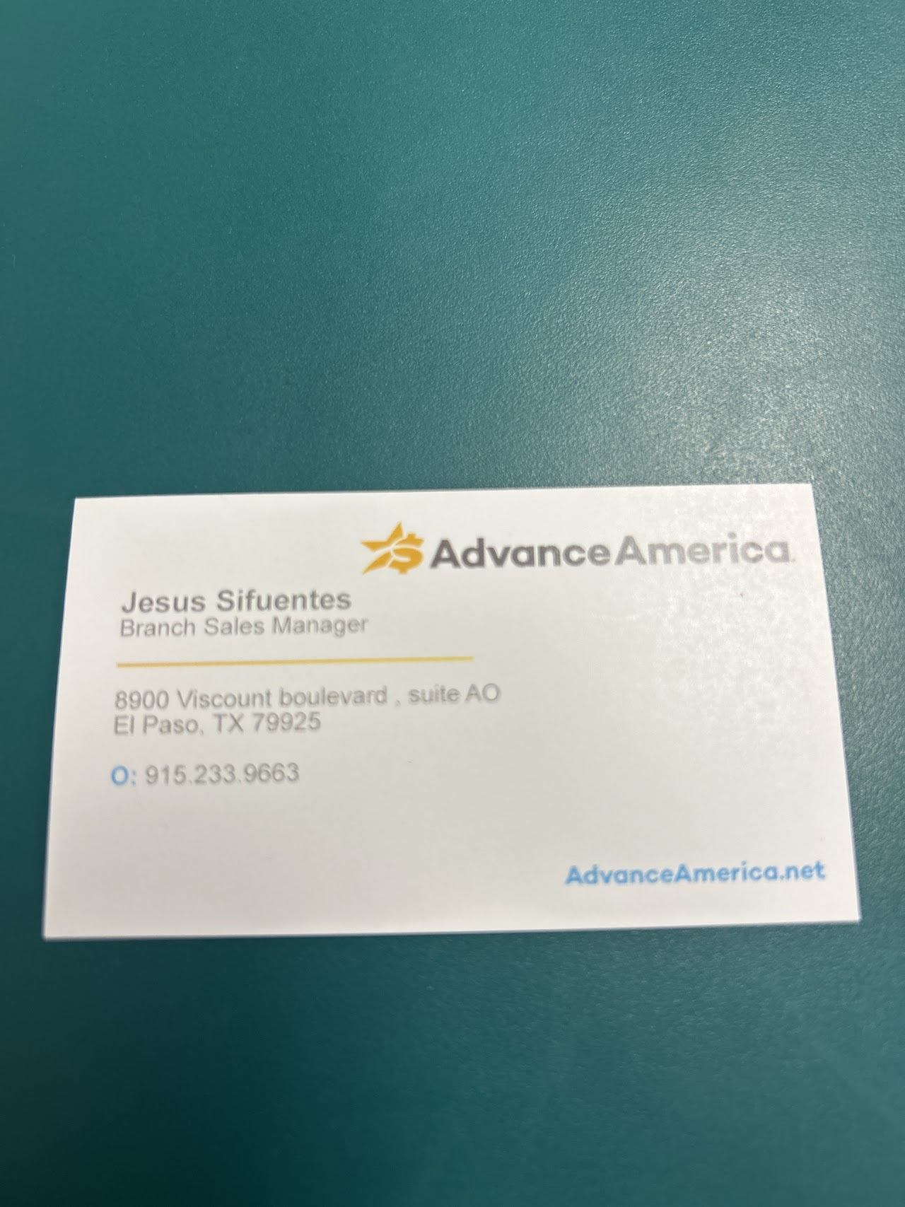 Advance America - exterior - El Paso, Texas