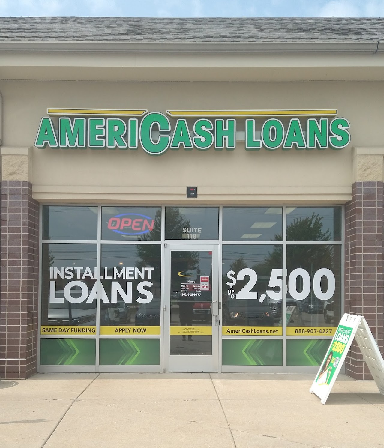 AmeriCash Loans - Kenosha - exterior - Kenosha, Wisconsin