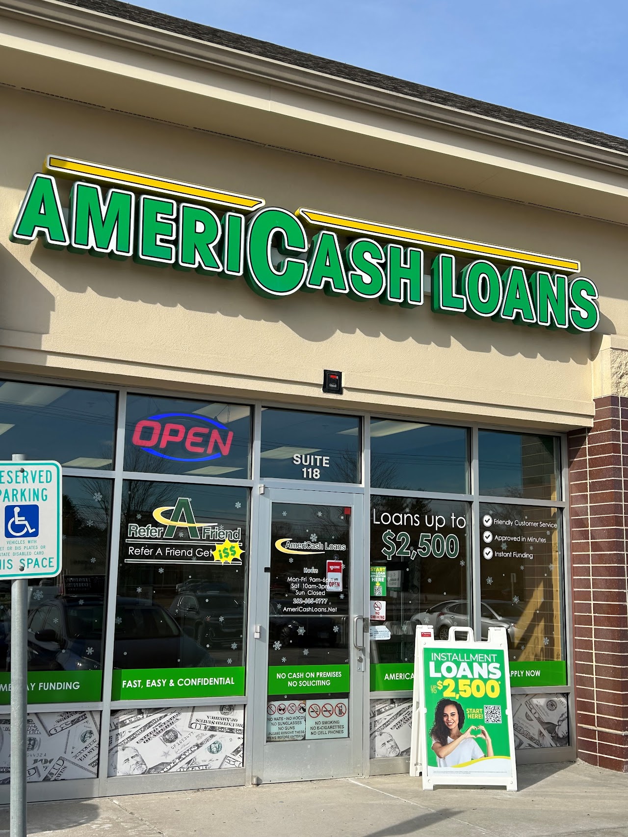 AmeriCash Loans - Kenosha - exterior - Kenosha, Wisconsin