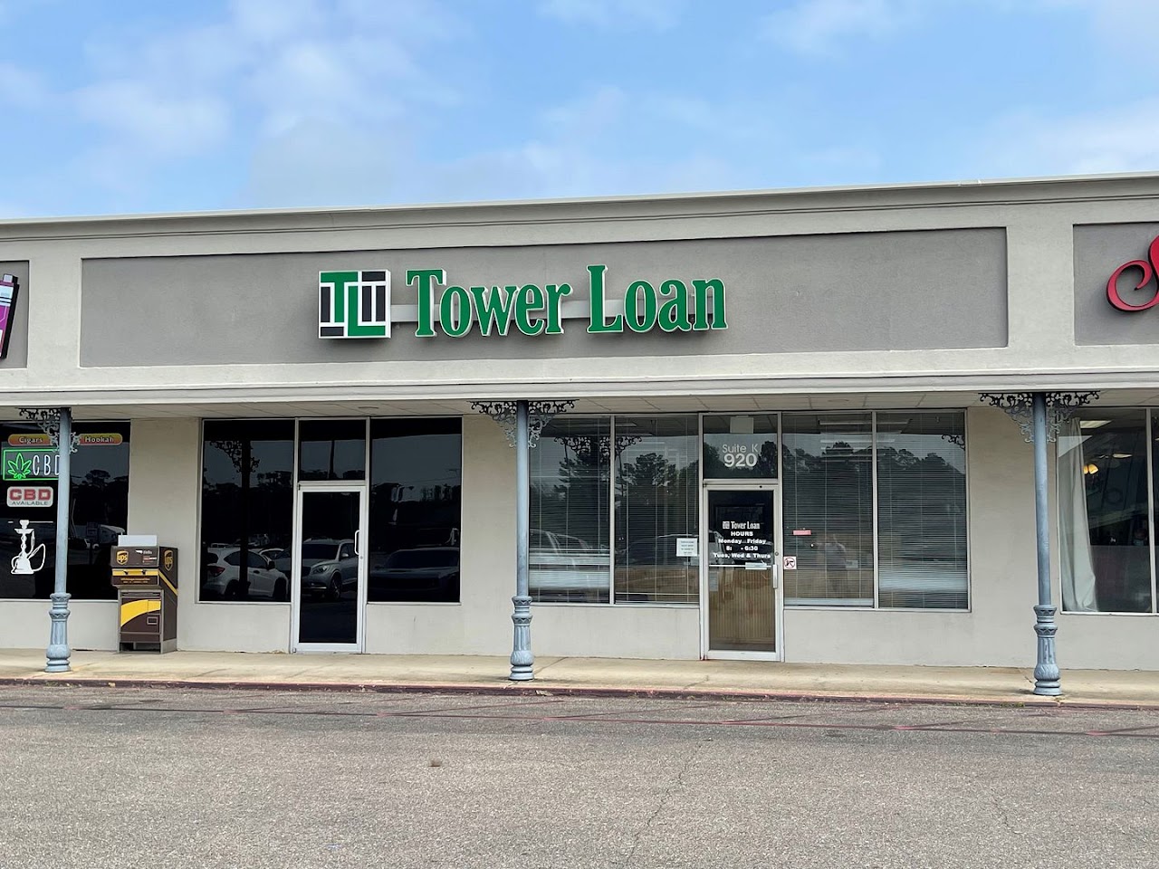Tower Loan installment loans in Biloxi, Mississippi (MS)
