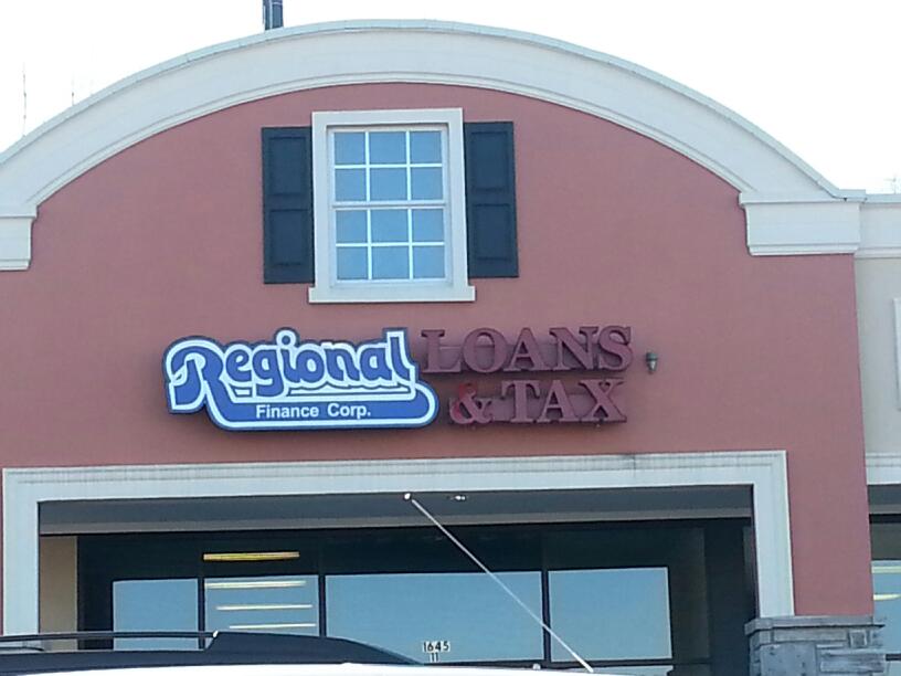 Regional Finance installment loans in Knoxville, Tennessee (TN)