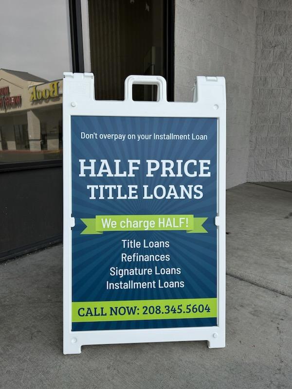 Half Price Title Loans - exterior - Idaho Falls, Idaho