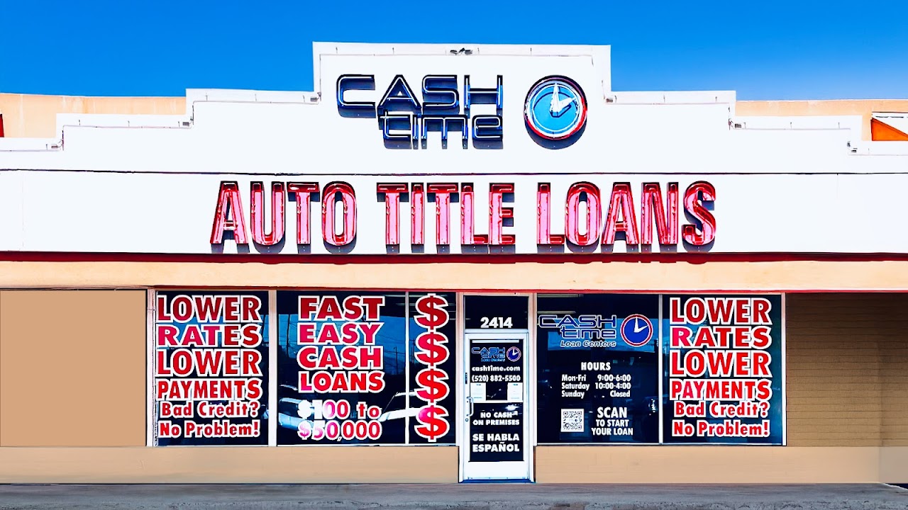 Cash Time Loan Centers installment loans in Tucson, Arizona (AZ)