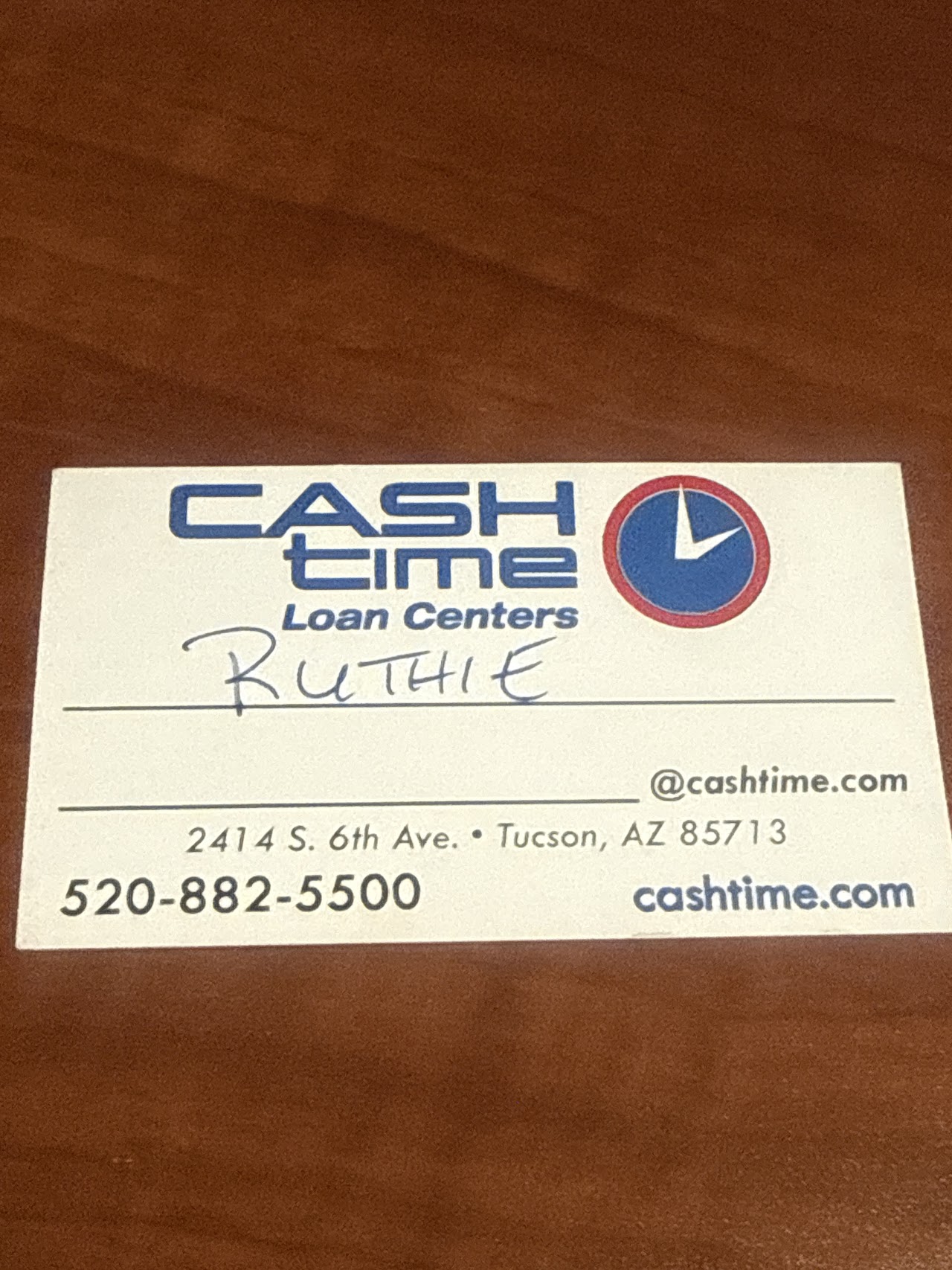 Cash Time Loan Centers - exterior - Tucson, Arizona