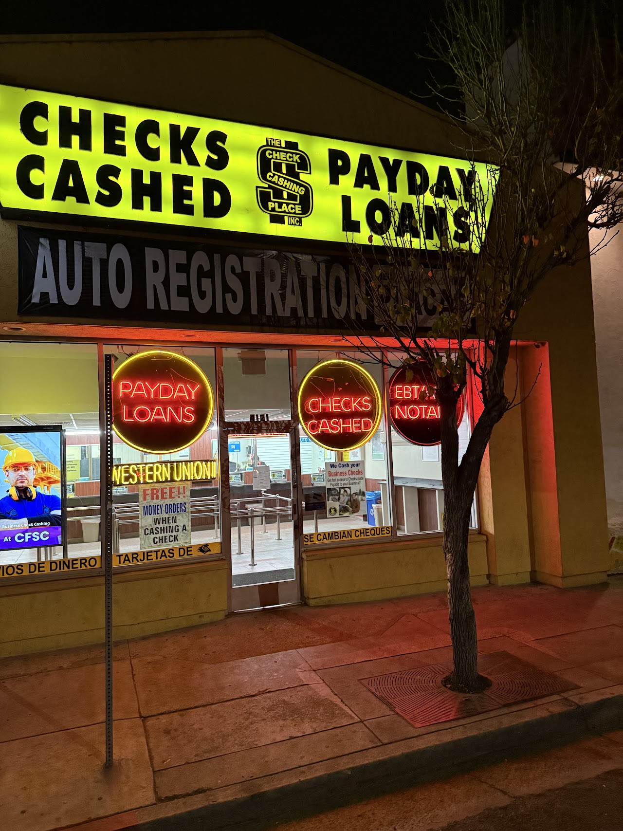 CFSC The Check Cashing Place University payday loans in San Diego, California (CA)