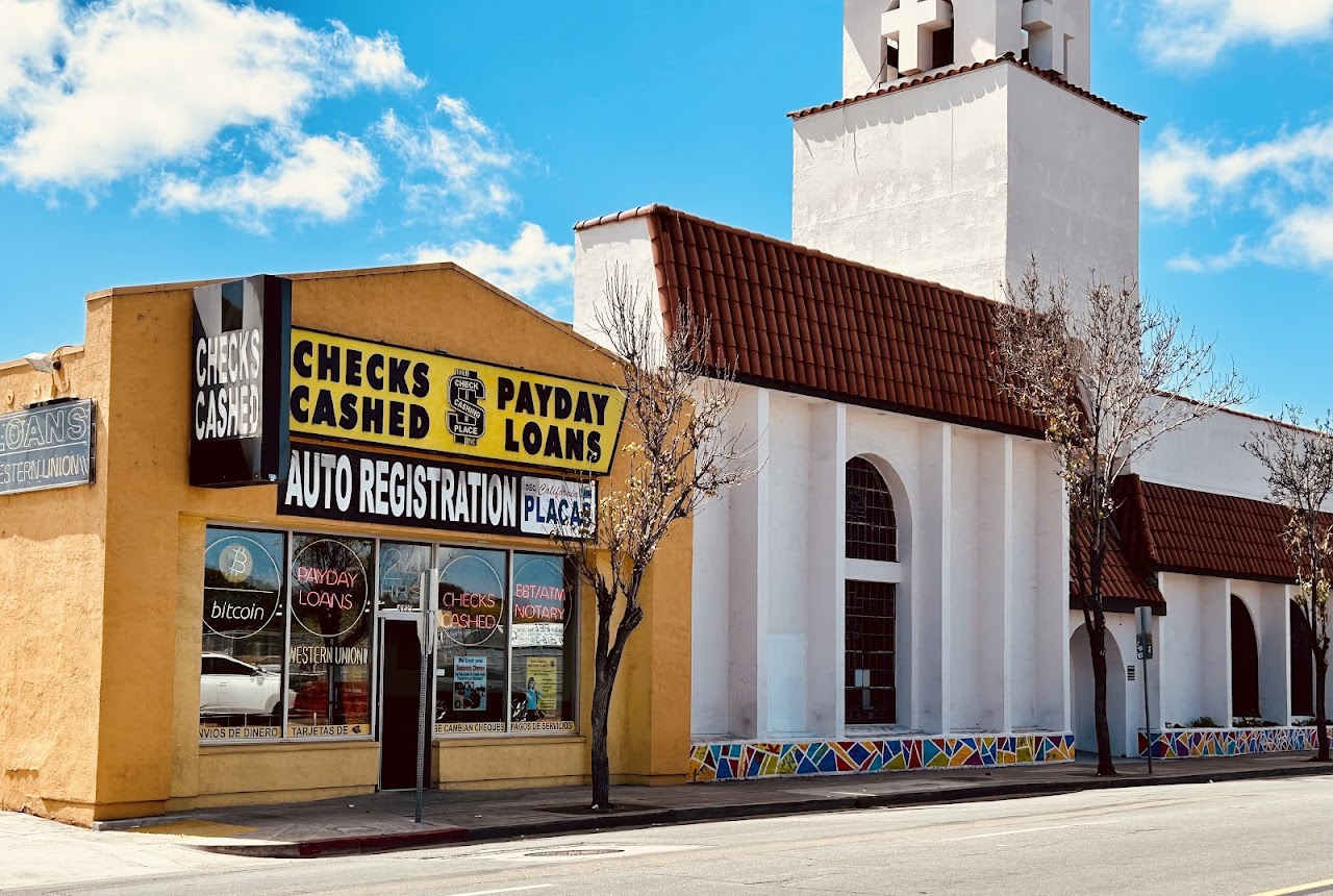 CFSC The Check Cashing Place University - exterior - San Diego, California