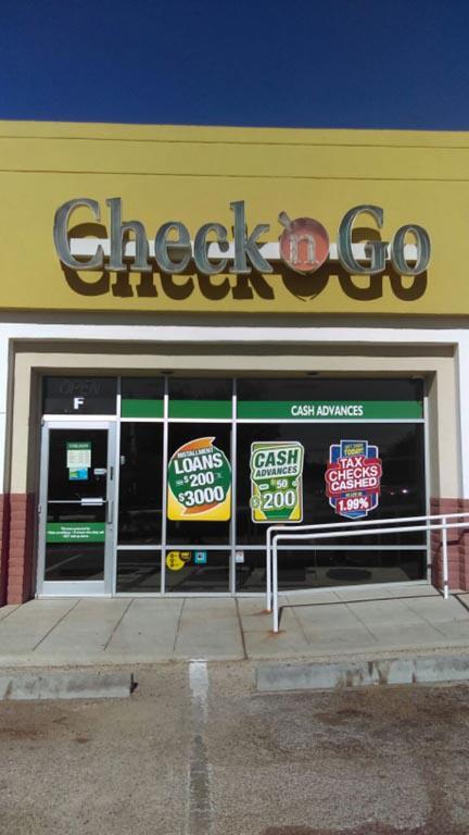 Check `n Go - exterior - El Paso, Texas