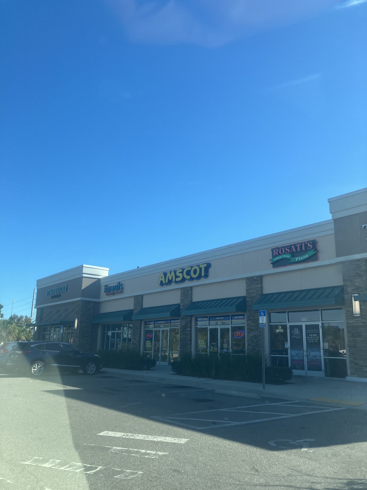 Amscot - The Money Superstore - exterior - Jacksonville, Florida
