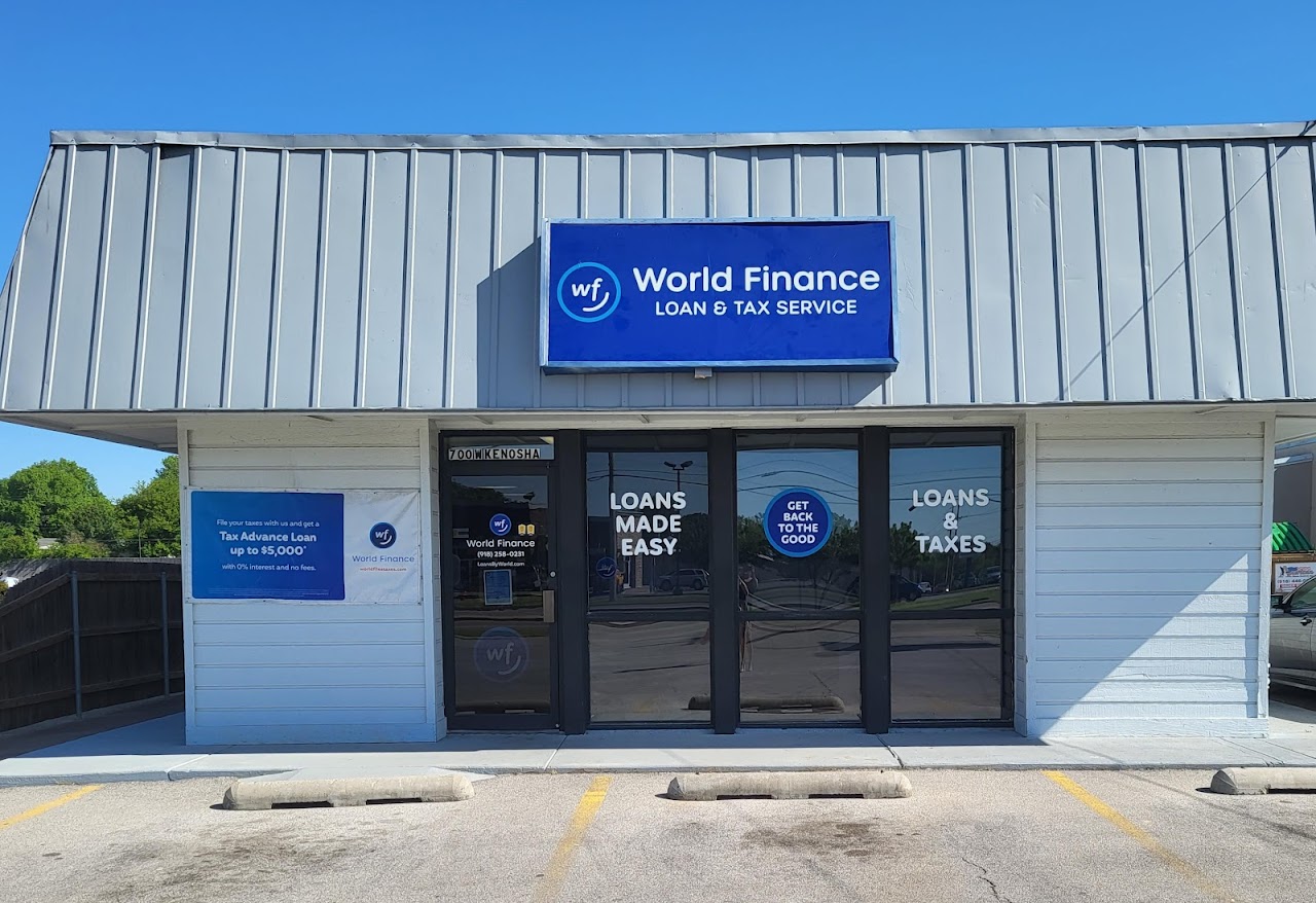 World Finance payday loans in Broken Arrow, Oklahoma (OK)
