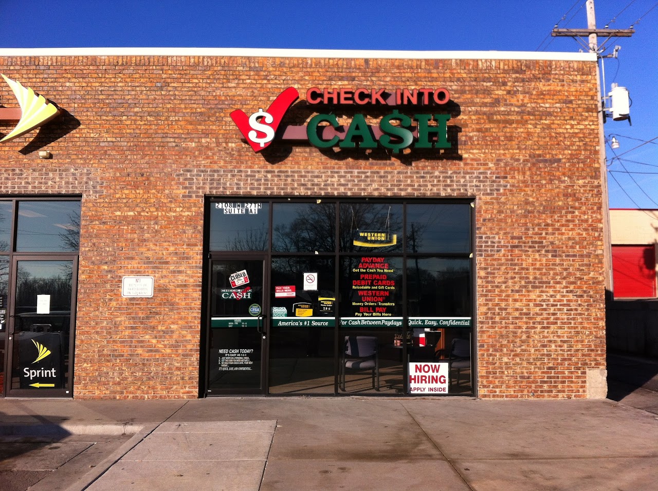 Check Into Cash - exterior - Lawrence, Kansas
