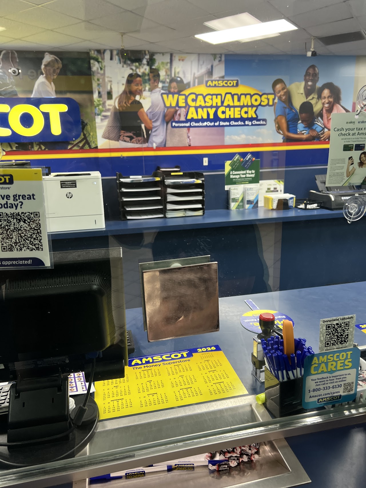 Amscot - The Money Superstore - exterior - Tampa, Florida