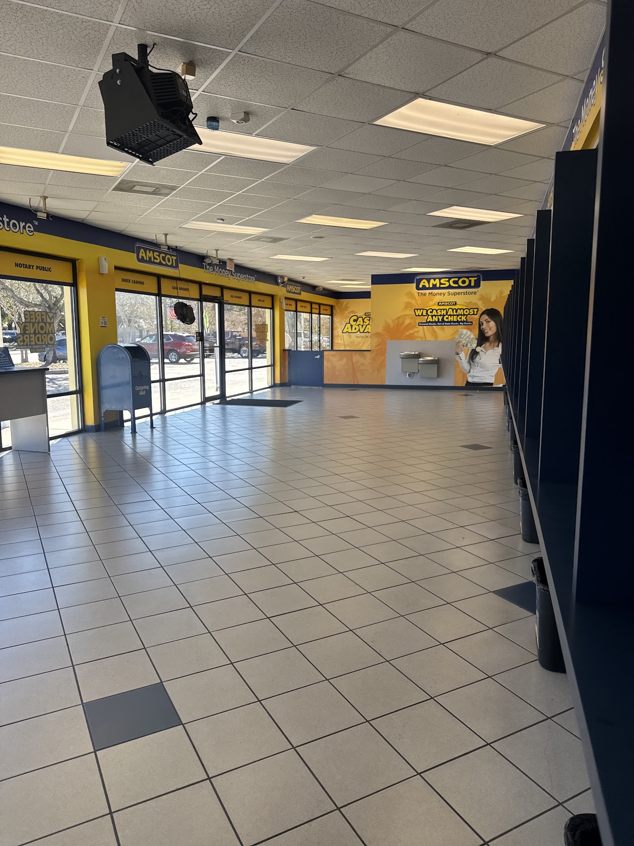 Amscot - The Money Superstore - exterior - Tampa, Florida