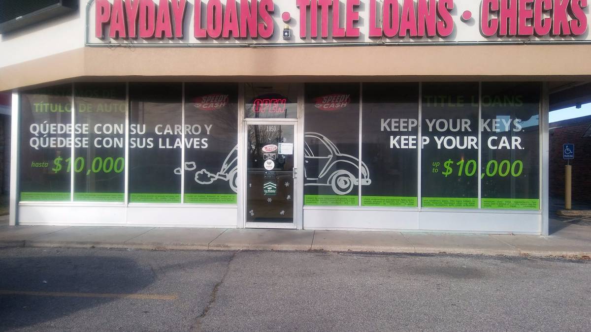 Speedy Cash - exterior - Wichita, Kansas