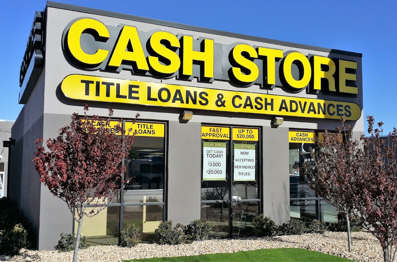 Cash Store payday loans in El Paso, Texas (TX)
