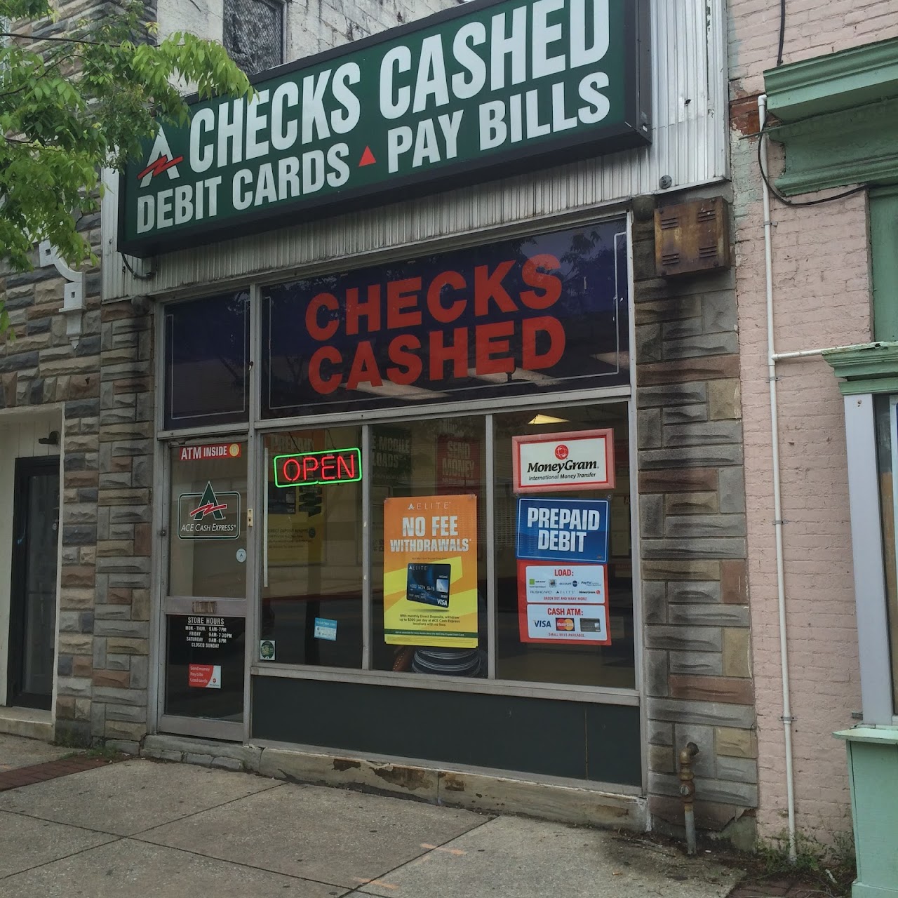 ACE Cash Express payday loans in Baltimore, Maryland (MD)