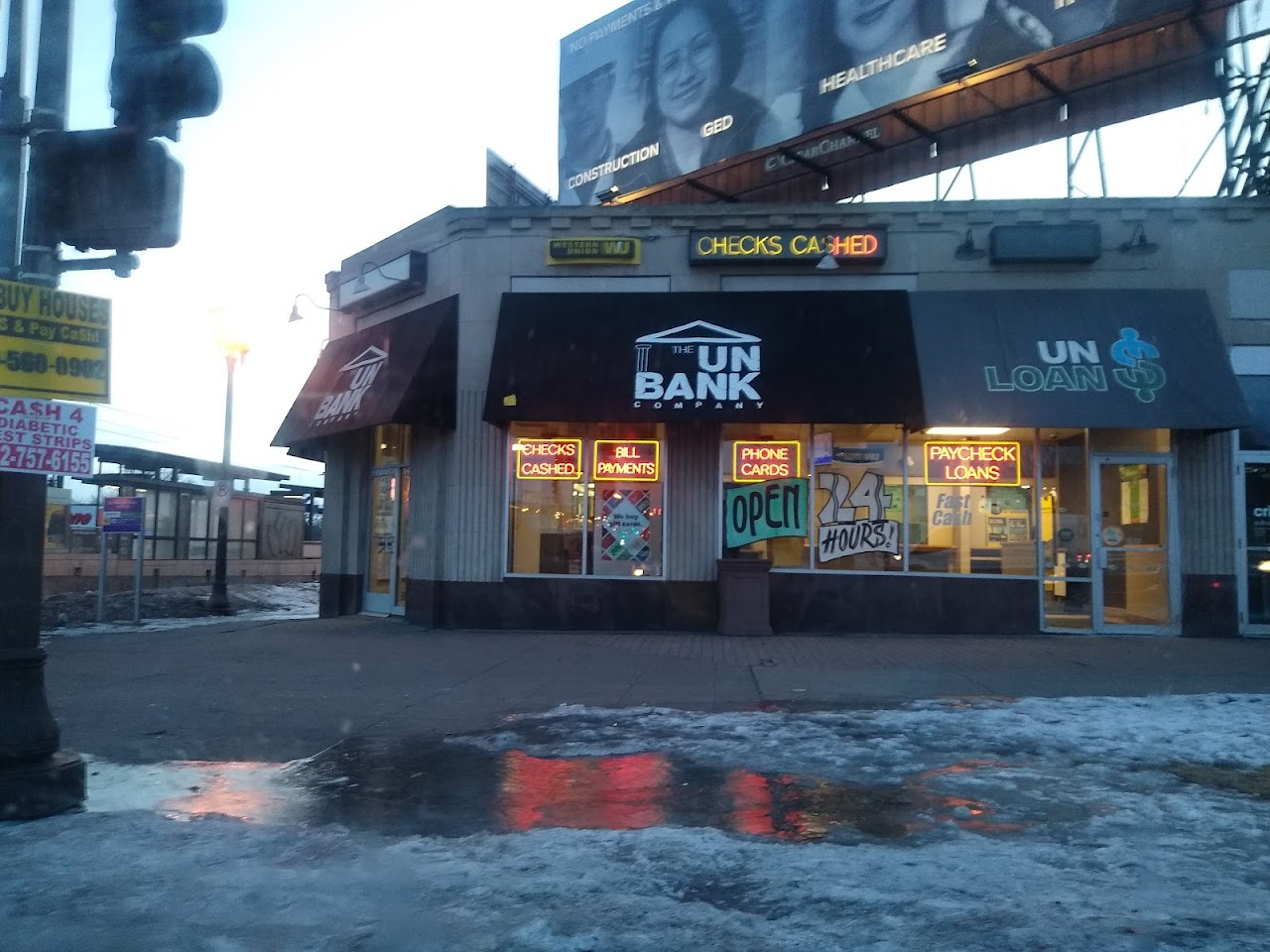 UnBank Check Cashing- Open 24 Hours - exterior - Saint Paul, Minnesota