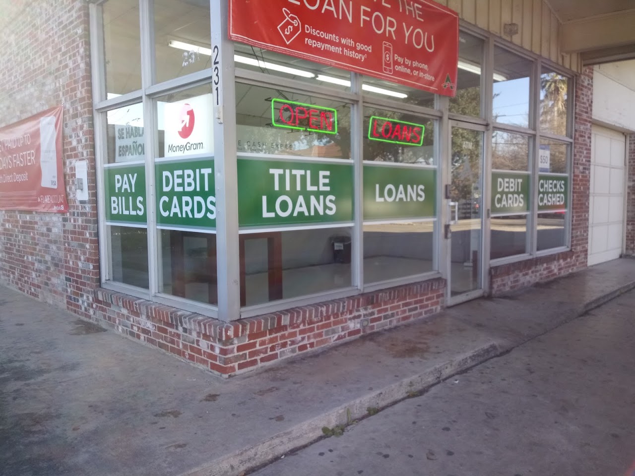 ACE Cash Express - exterior - San Antonio, Texas