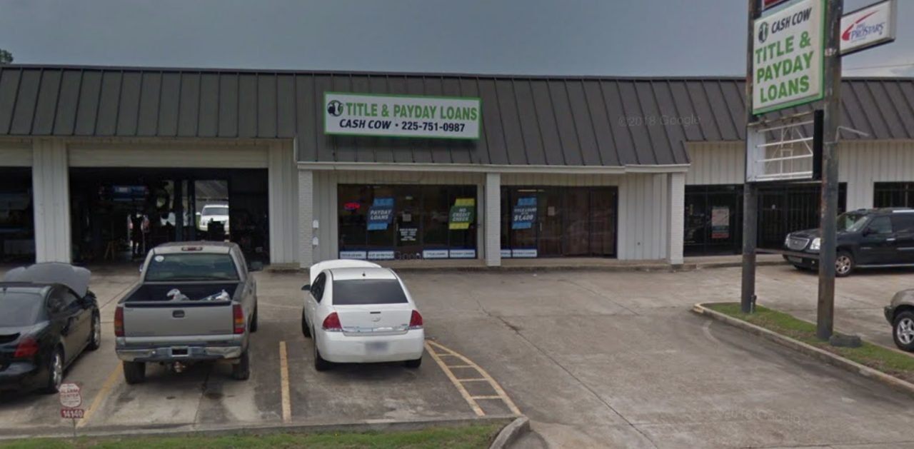 Cash Cow payday loans in Baton Rouge, Louisiana (LA)