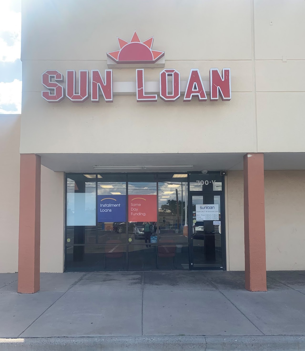 Sun Loan Company - exterior - El Paso, Texas