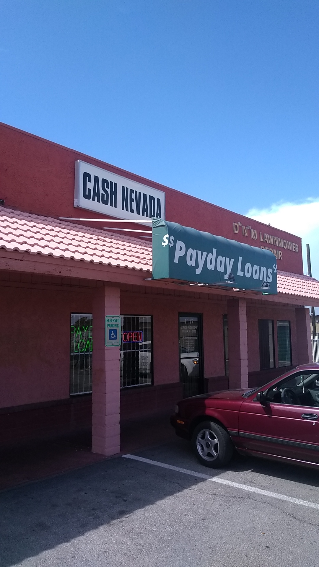 Cash Nevada payday loans in Las Vegas, Nevada (NV)