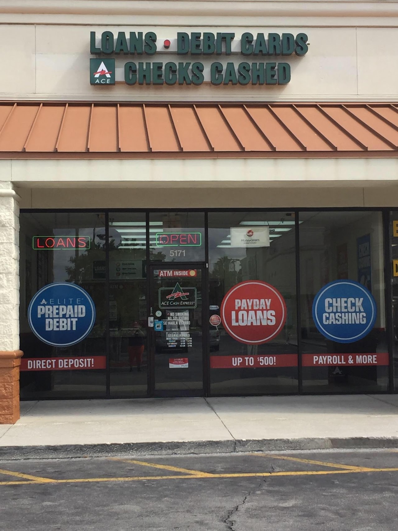 ACE Cash Express payday loans in Orlando, Florida (FL)