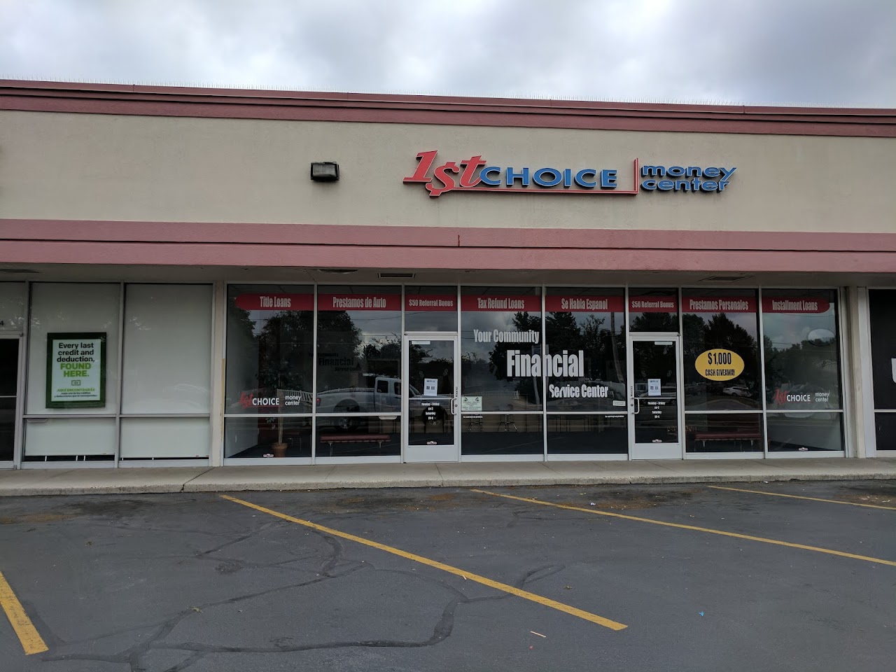 1st Choice Money Center - exterior - Salt Lake City, Utah