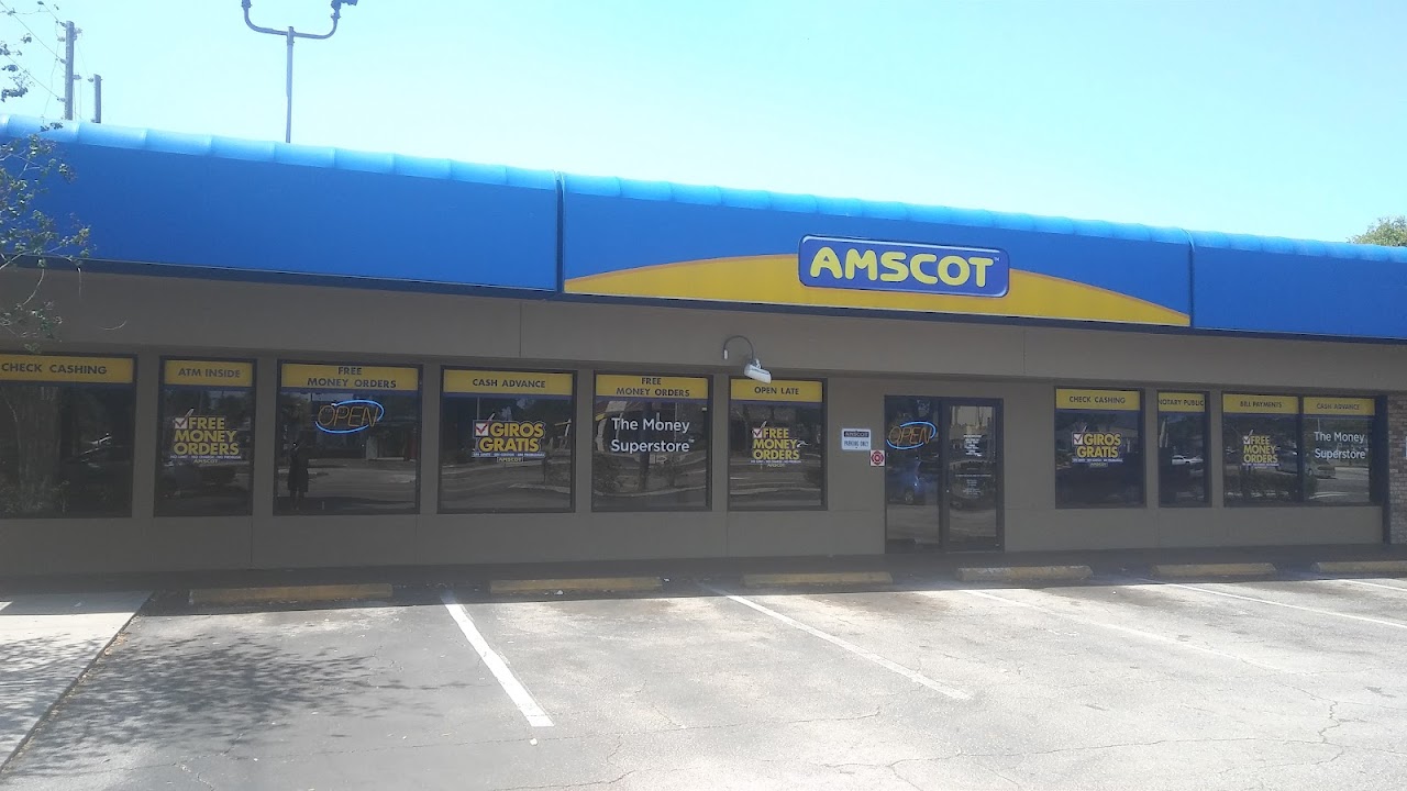 Amscot - The Money Superstore - exterior - Saint Petersburg, Florida