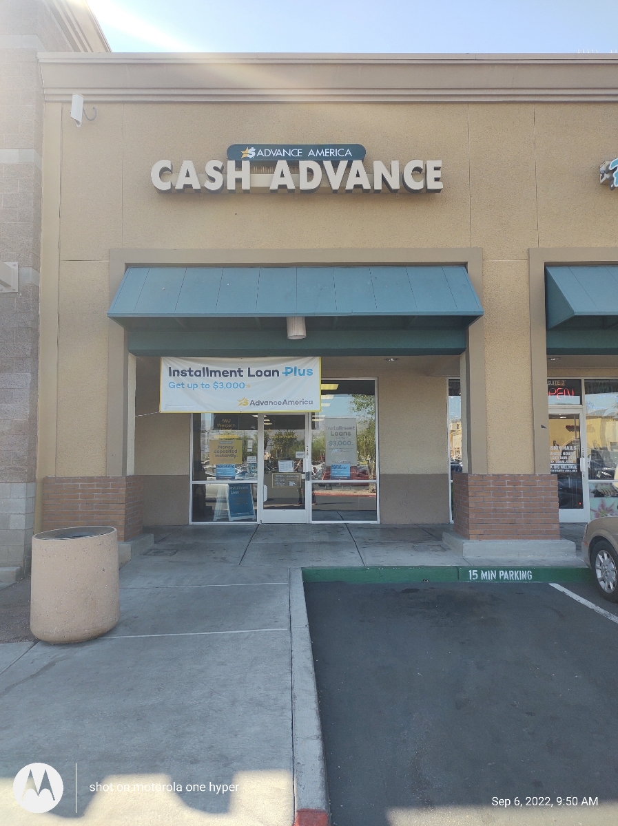 Advance America - North Vegas - exterior - Las Vegas, Nevada
