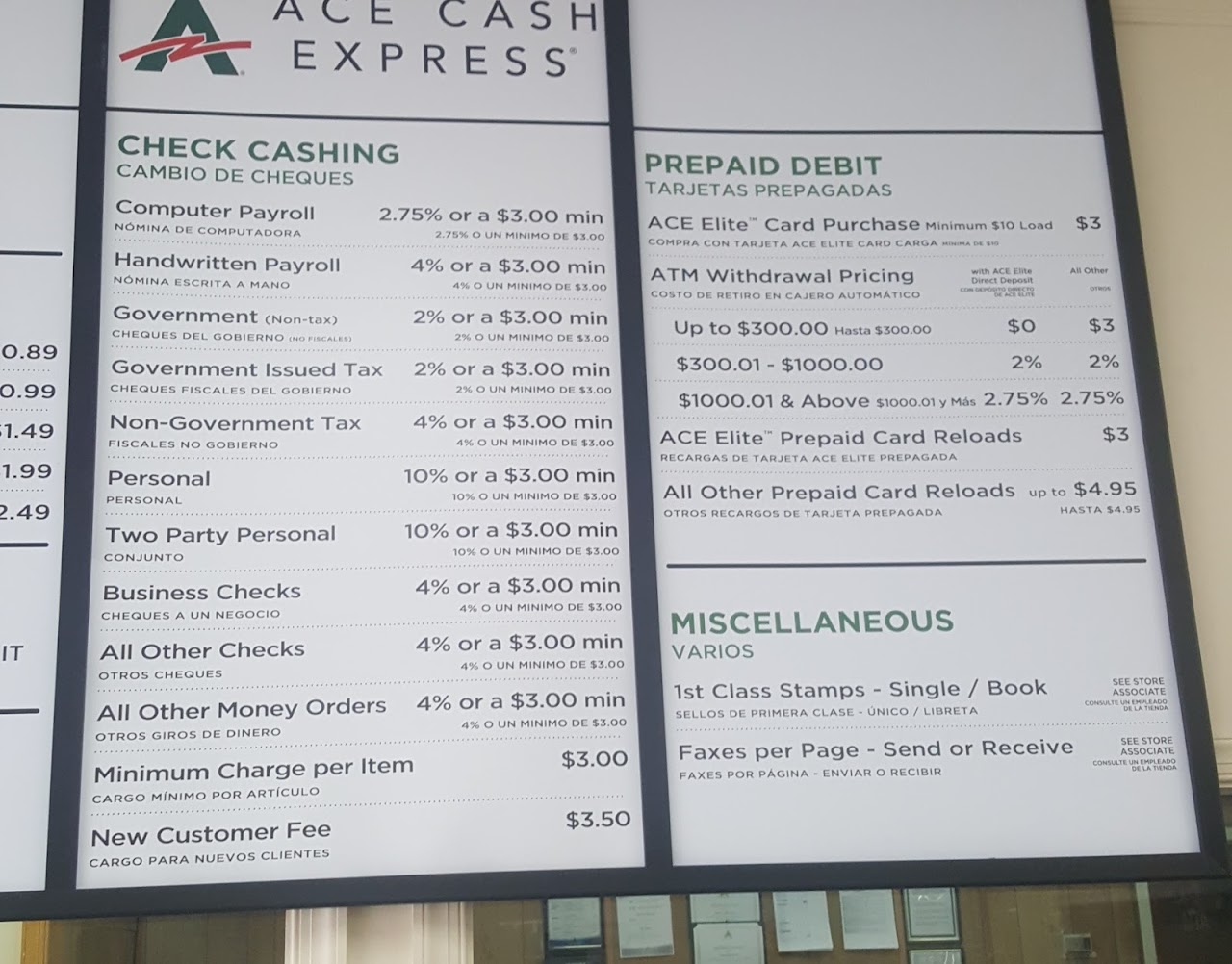 ACE Cash Express - exterior - Baltimore, Maryland