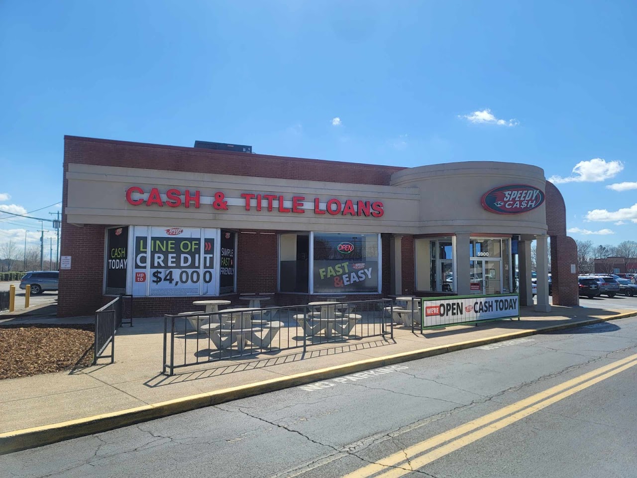 Speedy Cash payday loans in Chattanooga, Tennessee (TN)