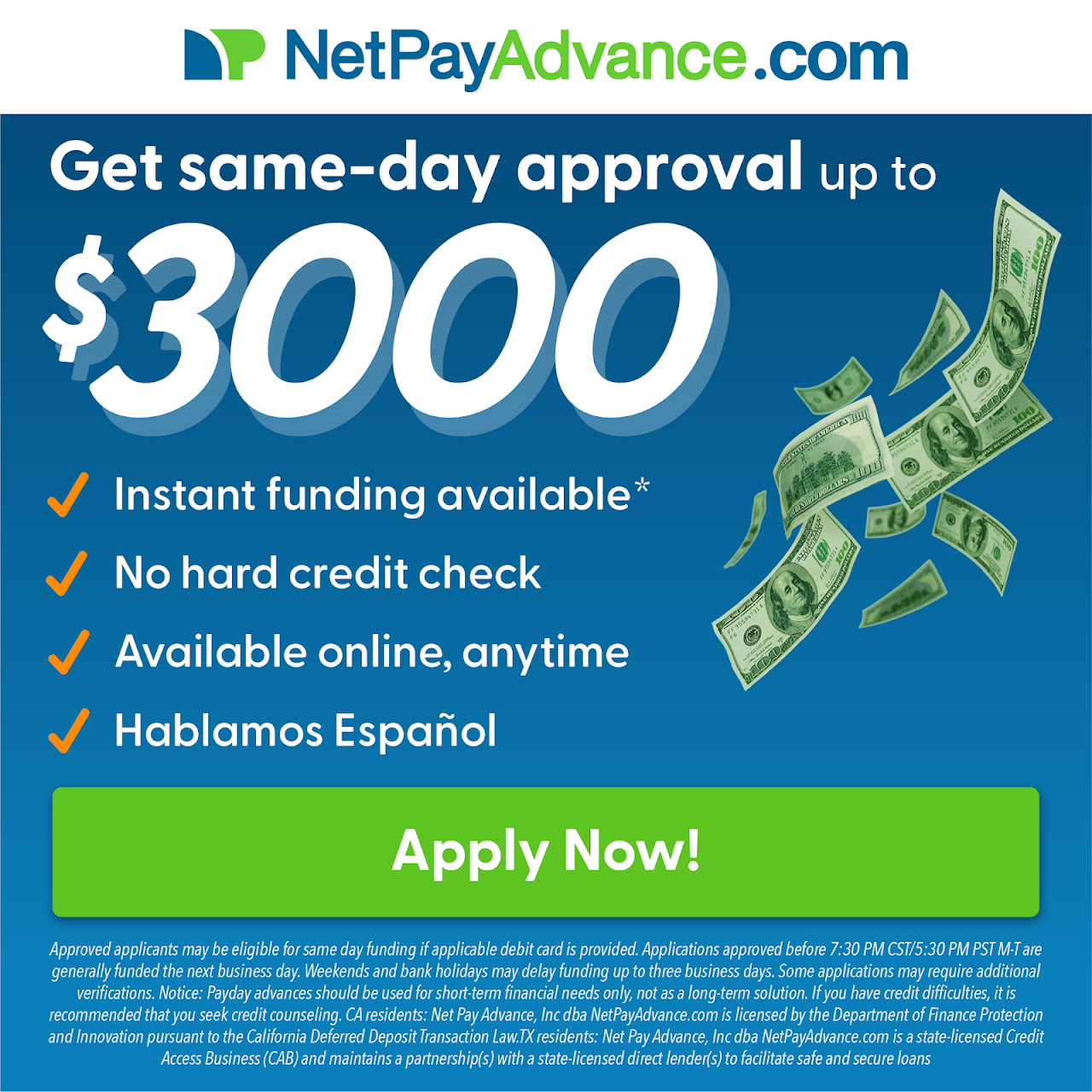 Net Pay Advance - exterior - Wichita, Kansas