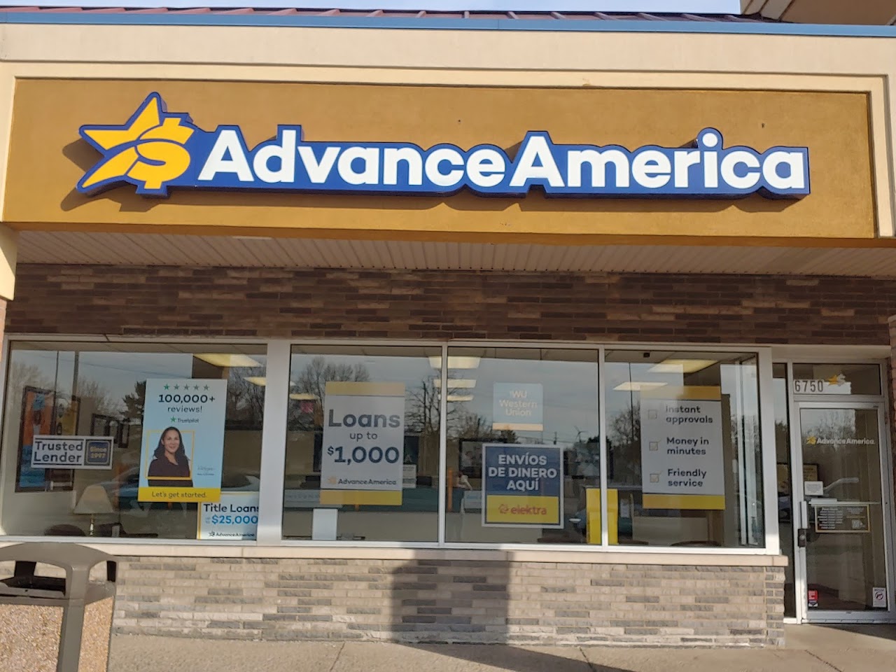 Advance America - exterior - Cleveland, Ohio