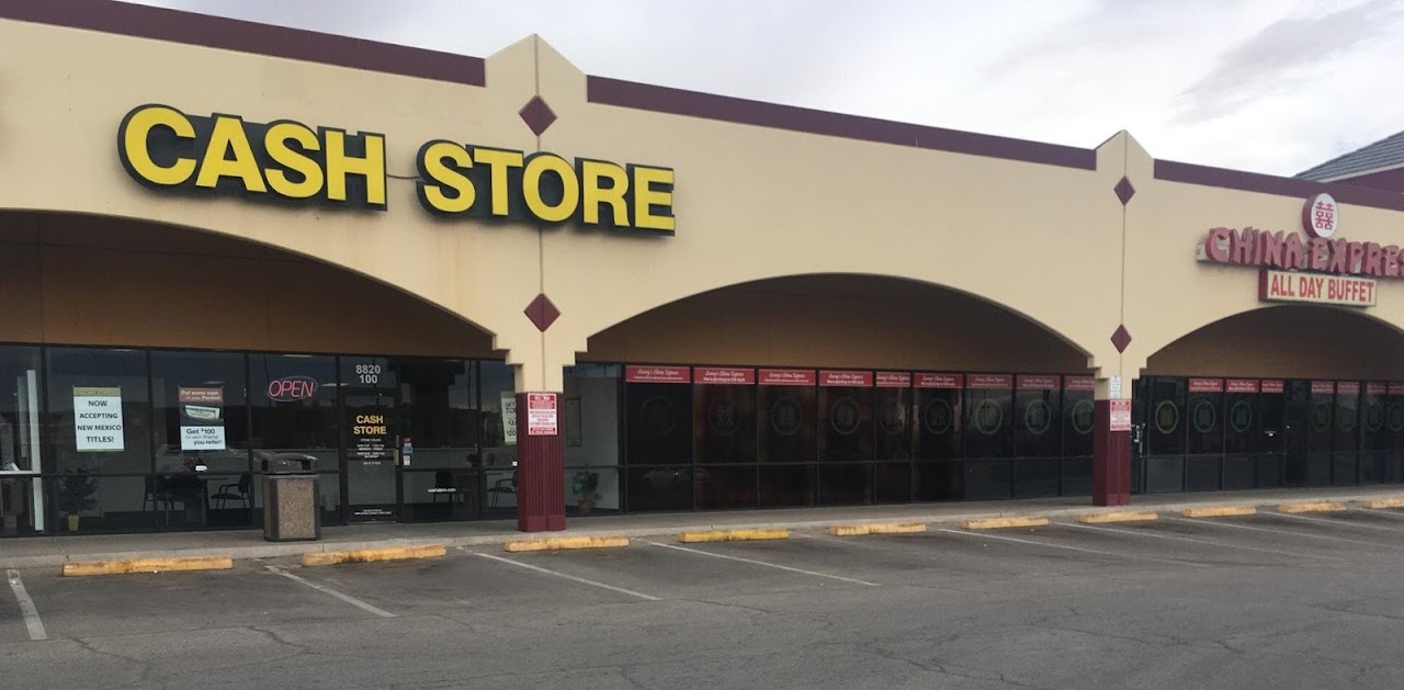 Cash Store - exterior - El Paso, Texas