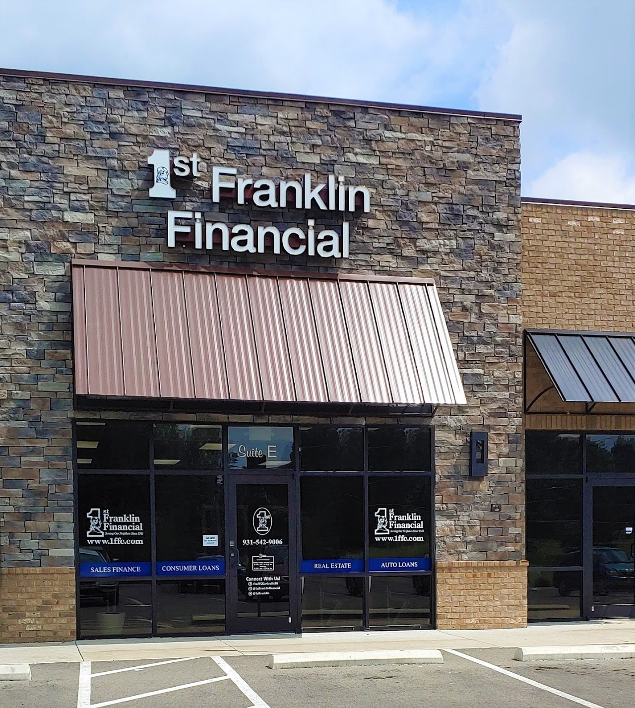 1st Franklin Financial installment loans in Clarksville, Tennessee (TN)