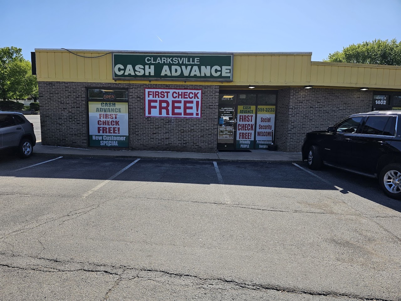 Clarksville Title Loans & Cash Advance installment loans in Clarksville, Tennessee (TN)