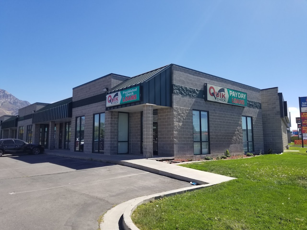 Quik Check Payday Loans - exterior - Orem, Utah