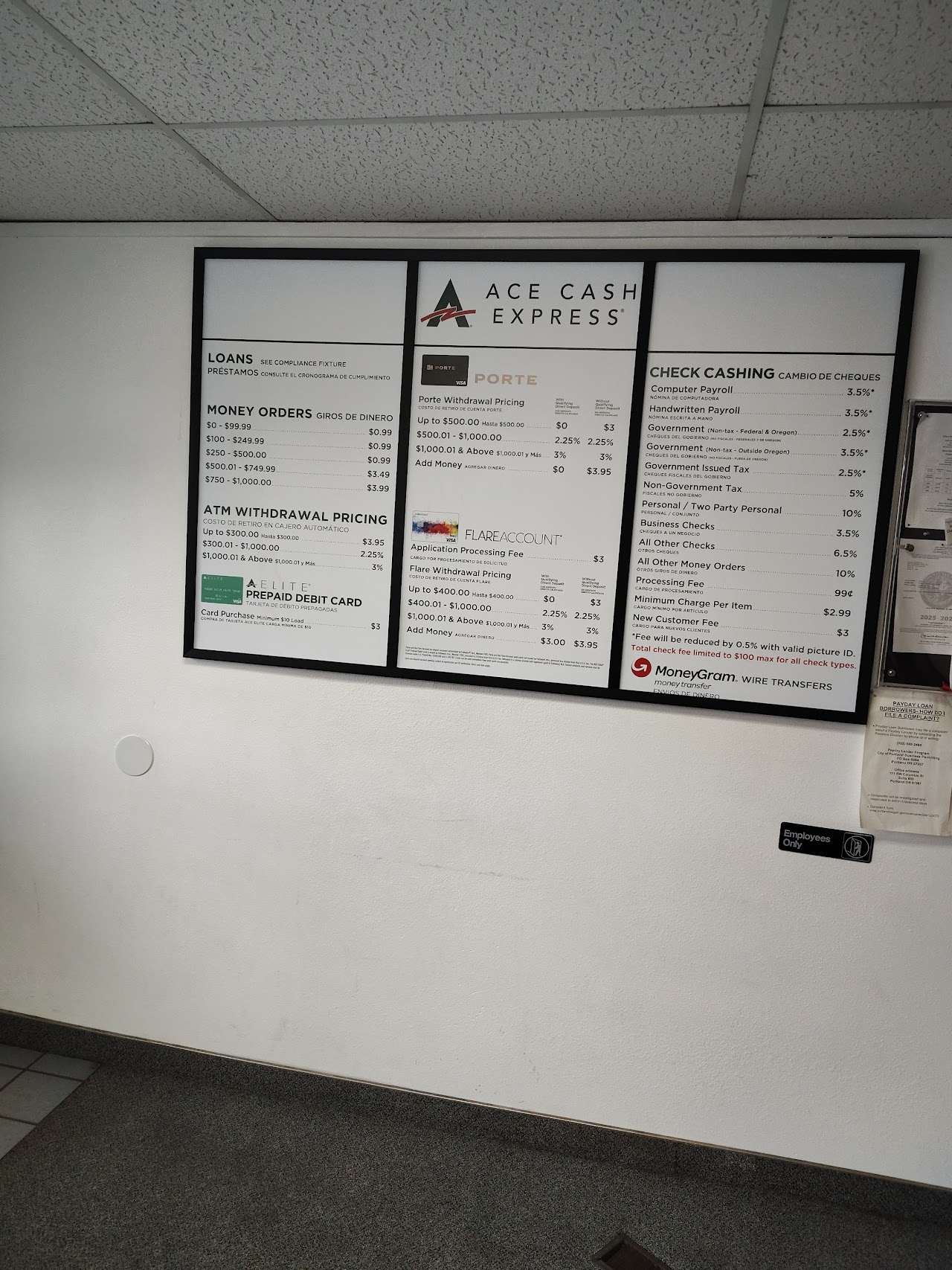 ACE Cash Express - exterior - Gresham, Oregon