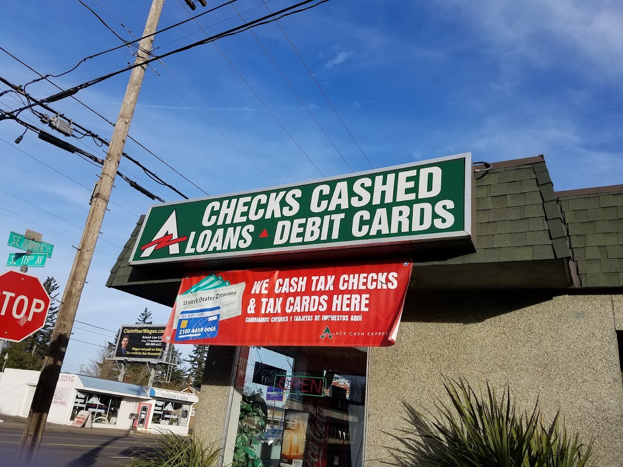 ACE Cash Express - exterior - Gresham, Oregon