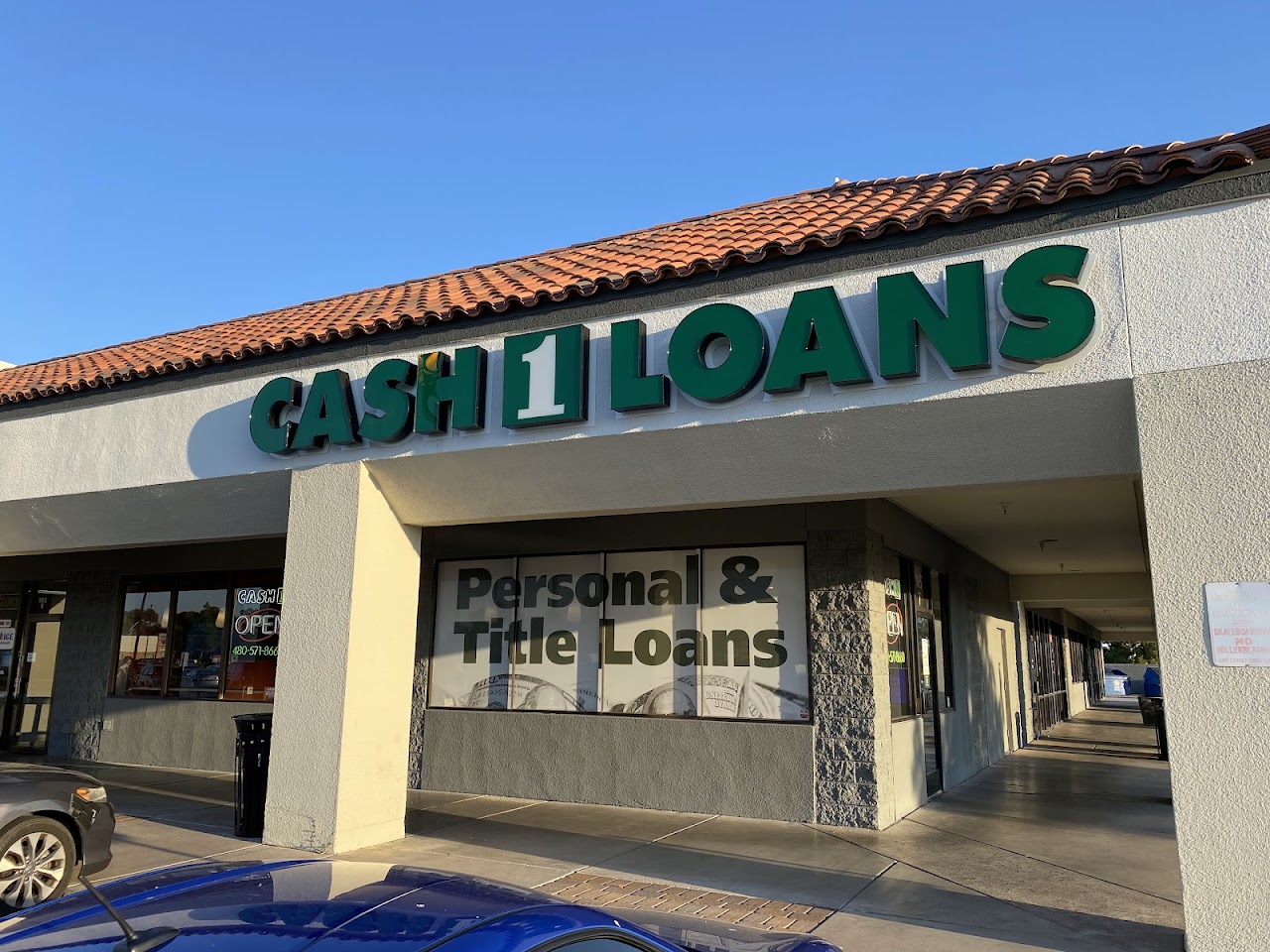 CASH 1 Loans - exterior - Mesa, Arizona