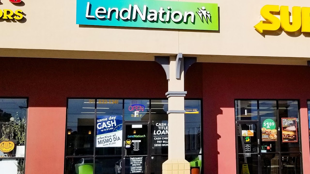 LendNation payday loans in El Paso, Texas (TX)