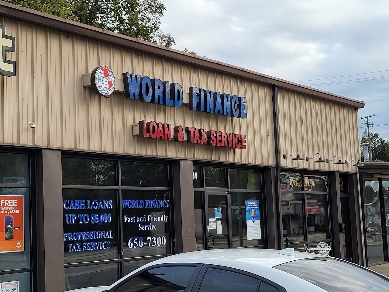 World Finance installment loans in Nashville, Tennessee (TN)