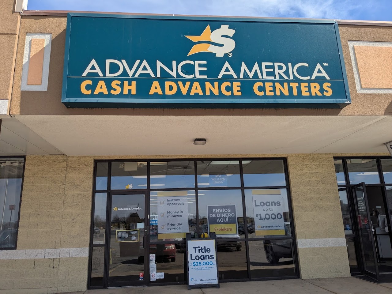 Advance America - exterior - Toledo, Ohio