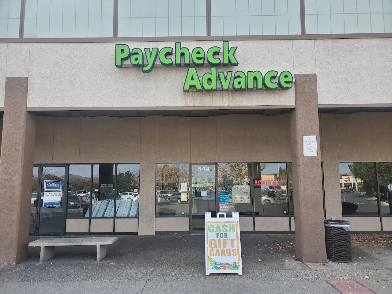 Paycheck Advance - exterior - Reno, Nevada